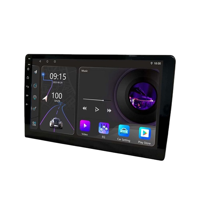 Universal 9 Inch 10 Inch Android Car Stereo Carplay Gps Wifi Multimedia Player Touch Screen Double Din Headunit