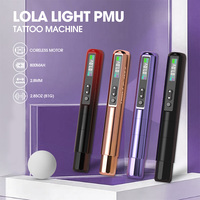 Machine SPMU 10 niveaux Mode point EZ Lola lumière sans fil maquillage Permanent lèvre sourcil cheveux tatouage Machine avec 1 batterie supplémentaire