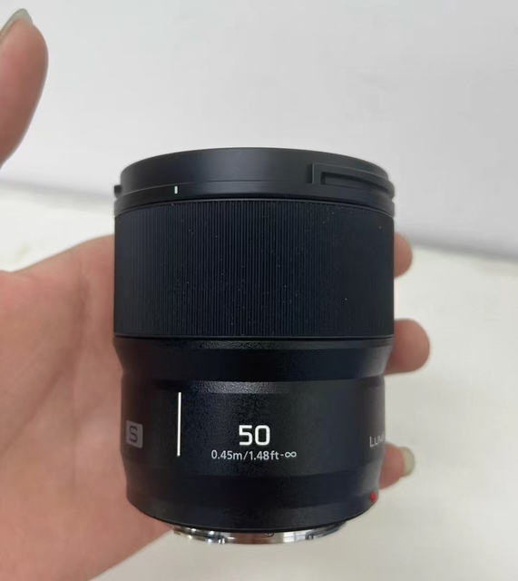 Used Original Standard Fixed Lens LUMIX S 50mm F/1.8 L Mount Lens Full Frame Camera Lens