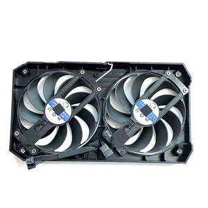 Para <span class=keywords><strong>ASUS</strong></span> GeForce RTX 3050 <span class=keywords><strong>3060</strong></span> 3060Ti <span class=keywords><strong>DUAL</strong></span> MINI OC ventilador de tarjeta de vídeo T129215SU CF9010U12S RTX3050 RTX3060 RTX3060Ti GPU ventilador de refrigeración - Product Image 4