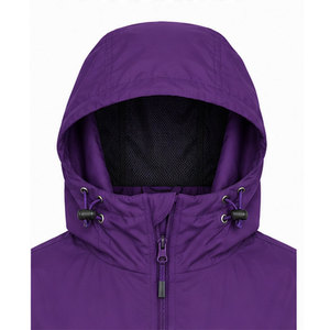 Blouson bomber léger à capuche zippé en toile pour homme, style universitaire d'équipe de football américain - Product Image 6