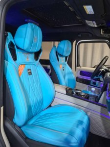 Adecuado para G Class Rear VIP Seat Upgrade Modificación de lujo Ventilación Masaje Tumbona AMG/MBS/Barbos/G63/G800/G900 - Product Image 5