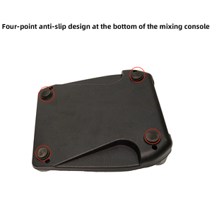 Console <span class=keywords><strong>de</strong></span> mixage portable 4 canaux en promotion pour le streaming en direct, carte <span class=keywords><strong>son</strong></span> intégrée avec réglage indépendant des effets sonores - Product Image 6