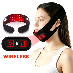 Ceinture de luminothérapie infrarouge à 96 LED (660nm 850nm) sans fil et portable pour le cou, le <span class=keywords><strong>menton</strong></span>, le poignet, le genou et le soulagement des douleurs articulaires - Product Image 6