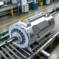 Moteur électrique triphasé à aimant permanent à engrenages planétaires industriel à haute efficacité et haute puissance 3000W IP55 Variable