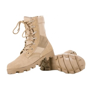 <span class=keywords><strong>Bottes</strong></span> tactiques de sécurité en <span class=keywords><strong>daim</strong></span> <span class=keywords><strong>kaki</strong></span>, imperméables et respirantes, durables avec semelle intérieure en caoutchouc PU, support de logo OEM - Product Image 4