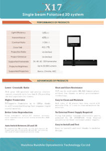 15 Años de Experiencia, Certificado DCI, Proyector de Cine Unipolar 3D de Alta Calidad, Equipo de Cine, Sistema 3D Pasivo de Haz Único - Product Image 6