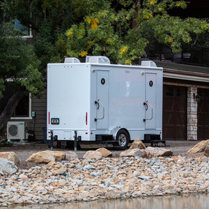 Prix d'usine – Toilettes mobiles de luxe d'extérieur, remorque sanitaire, remorque de douche - Product Image 4