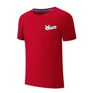 China Fabrikant Heren 100% Katoen Groothandel T-Shirt Print Korte Mouw Hoge Kwaliteit Patroon T-Shirts Heren