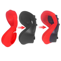 Masker Wajah silikon VR, tahan keringat, untuk Oculus Rift S, bantalan wajah pengganti