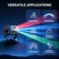 IP65 Wasserdichter RGB-Laser-Projektor 30W 50W für Außeneinsatz, Bühnenbeleuchtung, Wassershow und Gebäudebeleuchtung