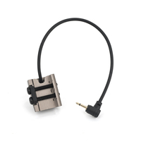 Mini interrupteur à bascule en aluminium de 2,5 mm pour lampe torche, accessoires tactiques à télécommande