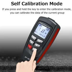 DT-156 1250um Dual Magnetic Eddy Current Micron C Meter Tester Plastic Automotive <b>Paint</b> & Metal Gauge for Cars Automotive Use DT - Product Image 5