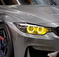 Módulo DRL para Faros Delanteros SJC Auto para BMW M3 F80 M4 F82 F83 F32 F36 (2014-2017), Módulos Amarillos Dorados (SOLO XENÓN PRE-LCI)