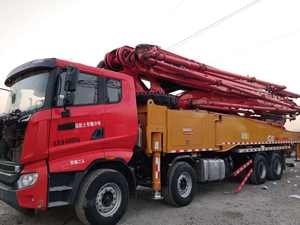 Équipement de pompage de béton monté sur camion de 52 m Camions à béton d'occasion - Product Image 4