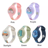 Waterdicht Voor Airtag Kinderen Cartoon Armband Houder Siliconen Horloge Band Kom Riem Verstelbaar Om Airtag Accessoire Te Verbergen