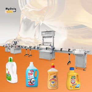Máquina Llenadora <span class=keywords><strong>de</strong></span> Botellas MY Linear Automática para Detergente, Limpiador <span class=keywords><strong>de</strong></span> Inodoros, Líquido Corrosivo y Champú - Product Image 1