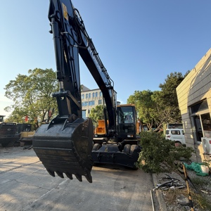 Excavadora de ruedas HYUNDAI rentable, excavadora de orugas de segunda mano, máquina 210w-9, precio barato y gran oferta en Shanghai - Product Image 4