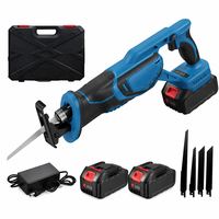 Scie sauteuse sans fil industrielle sans balais, course de 28 mm, 3300 SPM, vitesse variable, kit de coupe pour bois, métal et tuyaux PVC
