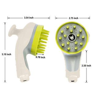 Polifunzionale massaggio per animali domestici soffione adatto per <span class=keywords><strong>cani</strong></span> e gatti toelettatura strumenti da bagno spazzola per la pulizia degli animali domestici - Product Image 3