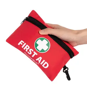 BS8599 High Quality OEM First Aid Kit Small First Aid Survival Kit Small Pouch For Travel