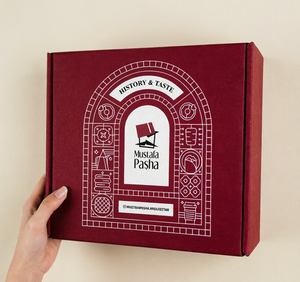 Caja de Regalo Rígida Roja de Lujo Personalizada de Alta Calidad con Diseño de Arquitectura Otomana Estampado en Relieve para Empaque de Alimentos y Dulces Premium - Product Image 3