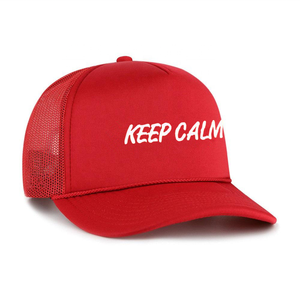 5 Casquettes Trucker en Mousse Snapback Haute Qualité, Vente en Gros, Logos Brodés Personnalisés, Lettres, Unisexe Adulte, Casquettes de Golf Rouges avec Cordon pour Activités - Product Image 2
