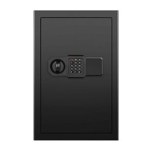 スチール製電子デジタルロック金庫 大型電子金庫 家庭用 ホテル用 業務用 現金保管金庫 - Product Image 1