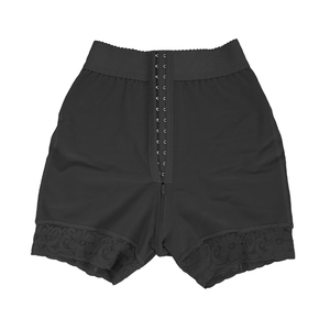 Shorts Gainant Taille Haute Invisible <span class=keywords><strong>Sous</strong></span>-<span class=keywords><strong>Robe</strong></span> Contrôle Ventre Effet Remonte-Fesses BBL avec Crochets - Product Image 2