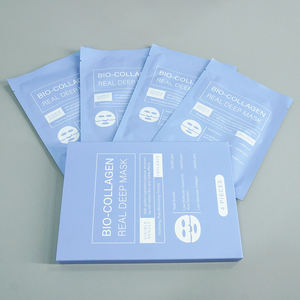 Mascarilla Coreana de <span class=keywords><strong>bio</strong></span>-colágeno para levantamiento profundo, 4 Uds., antiarrugas, reafirmante durante la noche, hidrogel, faciales, colágeno profundo de poros para el cuidado facial - Product Image 2