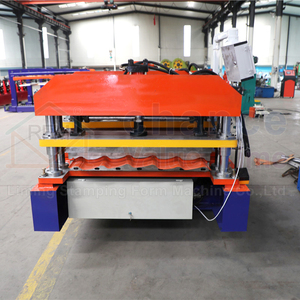 Máquina Perfiladora de Tejas Metálicas LM, Máquina Formadora de Láminas para Techos con Tejas Glaseadas de Acero - Product Image 2