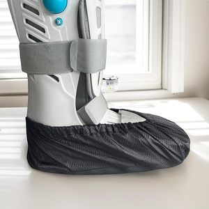 Custom Walking <b>Boot</b> <b>Covers</b> for Fracture Recovery Waterproof Anti-Slip Washable Cast Shoe <b>Covers</b> - Product Image 1