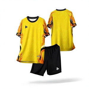 Factory Direct Custom Soccer Jersey Set SC03 Quick Dry Breathable Team Uniform Adults <b>Kids</b> Wholesale OEM ODM - Product Image 1