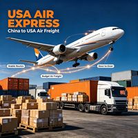 Agent d'expédition rapide et fiable, transitaire aérien DDP le moins cher, livraison porte-à-porte pour les vendeurs Amazon FBA aux États-Unis