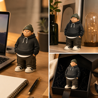 Figura de PVC Personalizada Directo de Fábrica, Muñeca de Plástico Moderna para Adolescentes, Miniatura de Mascota de Mesa, Adorno Corporativo para Merchandising