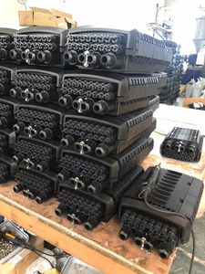 FTTH ngoài trời không thấm nước 24 lõi 2-đầu vào 24-Outlet sợi Doanh đóng cửa cajas Nap 1x24 ngang sợi quang hộp phân phối - Product Image 6