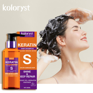 Etiqueta privada 100% colágeno queratina fortalece suavizante Anti caída del cabello champú 300ml - Product Image 5