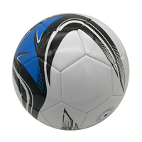 Fabricant de produits de sport promotionnels Cadeaux Taille Cinq Prix bon marché Ballon de football en PVC de 1.6mm