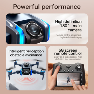 Drone professionnel commercial avec caméra 4K HD <span class=keywords><strong>de</strong></span> haute qualité, mini <span class=keywords><strong>hélicoptère</strong></span> RC FPV pour enfants, quadricoptère jouet, drone RC avec caméra - Product Image 4