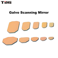 Miroir de balayage Galvo X+Y à revêtement diélectrique à haute réflexion pour têtes de balayage CO2 de machines de découpe et de soudage laser