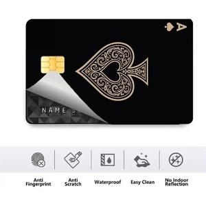 สติกเกอร์ติดบัตร<span class=keywords><strong>เครดิต</strong></span>, สติกเกอร์ติดบัตร<span class=keywords><strong>เครดิต</strong></span>ลายตลก, สติกเกอร์ไวนิลสำหรับบัตรเดบิตและบัตร<span class=keywords><strong>เครดิต</strong></span> - Product Image 3