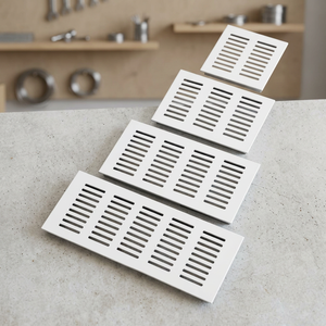 Grille de ventilation SS 12x8 pouces en acier inoxydable, outil de ventilation - Product Image 2