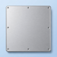 Boîtier d'équipement de laboratoire médical en aluminium CNC, boîtier d'instrument personnalisé anodisé, boîtier électronique OEM, dispositif de diagnostic