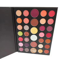 Professionnel 34 couleurs fard à paupières papier Palette multicolore étanche fard à paupières livre 26mm casseroles maquillage OEM cosmétiques