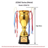 Nouveau trophée pour match de football Big Ears Trophy, prix créatif, logo personnalisé disponible, cadeau d'entreprise, trophée personnalisé avec dorure à chaud