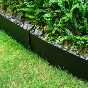 Landscape Edging Garden Lawn Edging Border 46 Inch Strips Metal Corten Steel Garden Fence Decorative Border