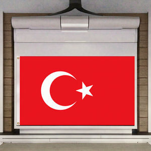Profissional Personalizado 3X5FT Poliéster Vinil Banners Cor Vivid e UV Fade Resistant Bandeira De Turquia Da Fábrica Da Bandeira - Product Image 3