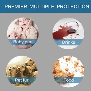 75 "x 65" Matelassé En Microfibre Imperméable à l'eau Couvre Canapé Meubles Canapé Housse De Protection <span class=keywords><strong>pour</strong></span> Chiens et Chats - Product Image 5