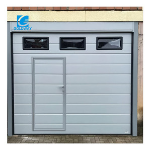 <span class=keywords><strong>Porte</strong></span> <span class=keywords><strong>sectionnelle</strong></span> de haute qualité <span class=keywords><strong>avec</strong></span> passage piétonnier, pour garage et usine - Product Image 1