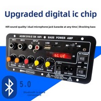 Module amplificateur BT D10-II AUX TF Card USB 30-120W 4 Ohm 40W 1.1 Canal 110V 220V 12V 24V Ampli audio 120W Subwoofer